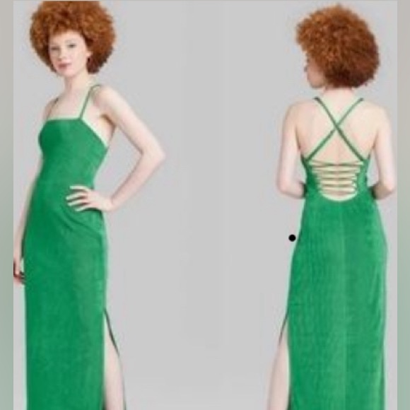 wild fable Dresses & Skirts - Wild Fable cross back dress with side slip size S